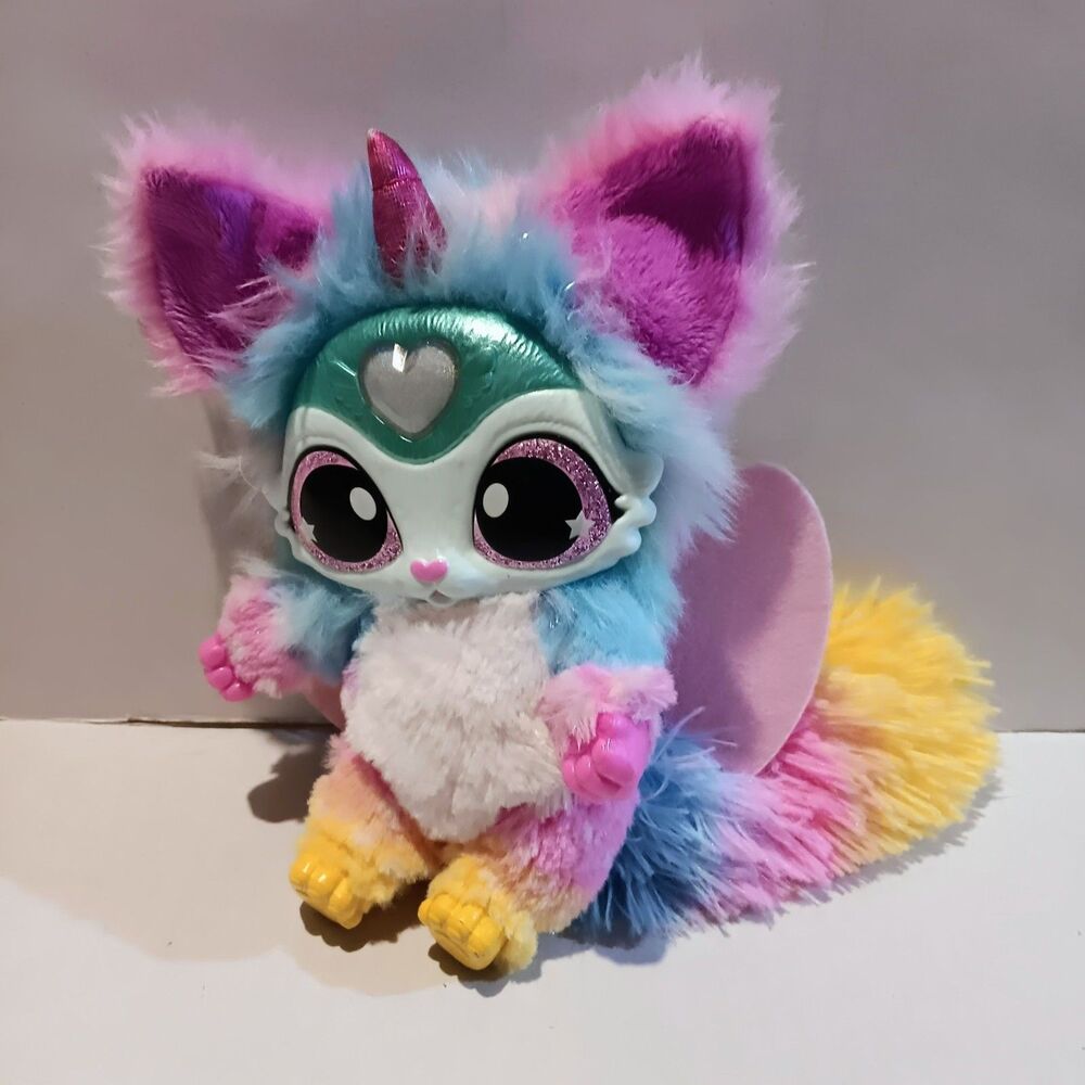 Moose Toys Magic Mixies Rainbow Fox Unicorn Interactive Plush-2021-Walmart-Works